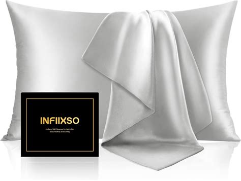 Kinself Silk Pillowcase For Hair And Skin 2 Pack 100 Both