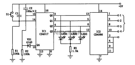 Микросхема cd4017 описание и схема включения - Фото подборки 2