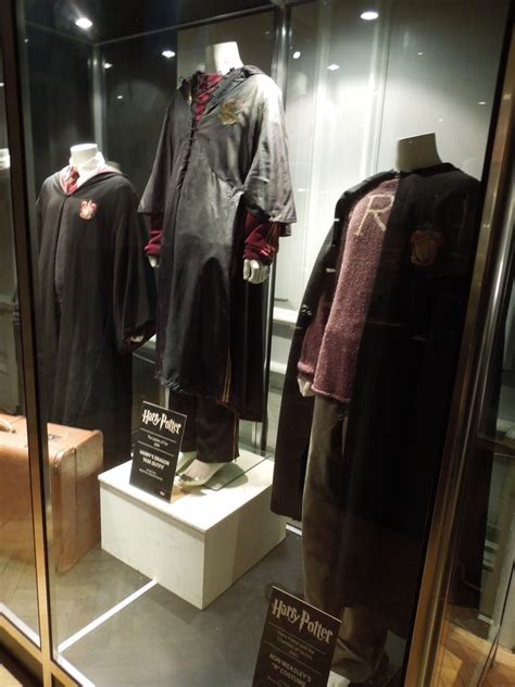 Harry Potter And Ron Weasley Movie Costumes On Display Hollywood