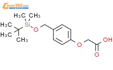 439800 05 2 Acetic Acid [4 [[[ 1 1 Dimethylethyl Dimethylsilyl]oxy]methyl]phenoxy] Cas号 439800