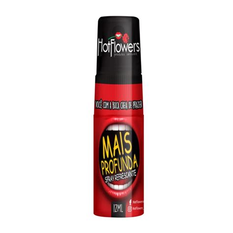 SPRAY REFRESCANTE BUCAL MAIS PROFUNDA HOT FLOWERS