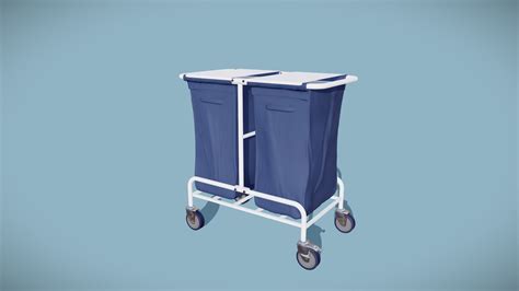 Тележка для грязного белья "KZMED" (TPGB) - 3D model by KZMED ...
