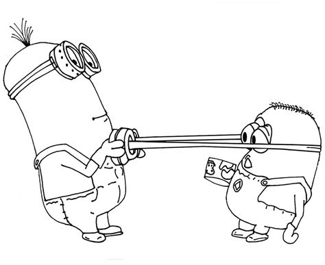 Free Printable Despicable Me Coloring Pages For Kids