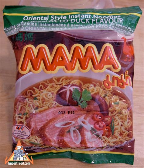 Mama Brand Instant Noodles Duck Flavor Available Online From