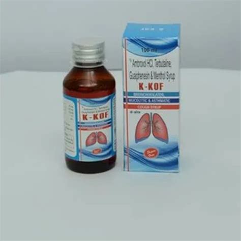 Keron Plastic Mucolytic And Asthamatic Cough Syrup Bottle Size 100 Ml