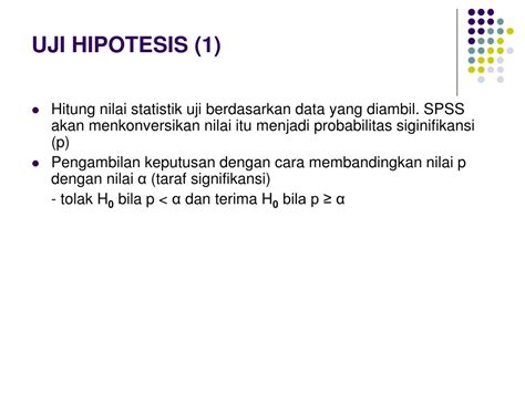 Ppt Uji Hipotesis Powerpoint Presentation Free Download Id 5432886