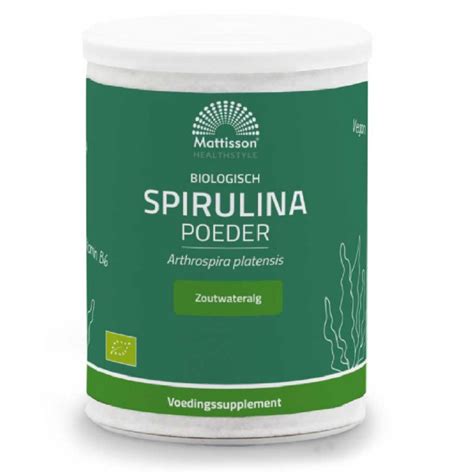 Mattisson Spirulina Poeder Biologisch 125g