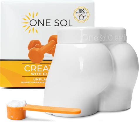 Amazon.com: One Sol Creatine for Women Booty Gain, All Natural Women's