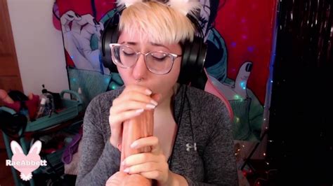 Choking Down Huge Dildo Gagging On Cock