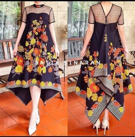 Pin By Maria Anetta On Batik For Party Batik Clothing Model Dress Batik Batik Dress Modern