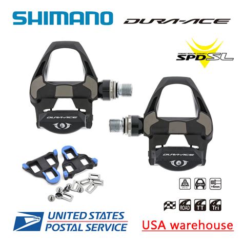 Shimano Dura Ace PD R9100 Carbon Road Bike Pedals For Sale