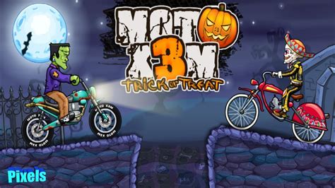 Moto X3M Bike Race Game Walkthrough by Pixels • Game Solver