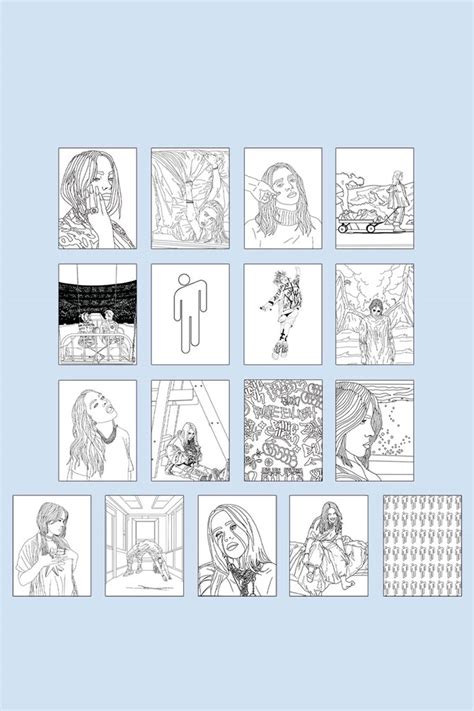 Билли Айлиш выпустила раскраску вместе с ЮНИСЕФ | BURO.