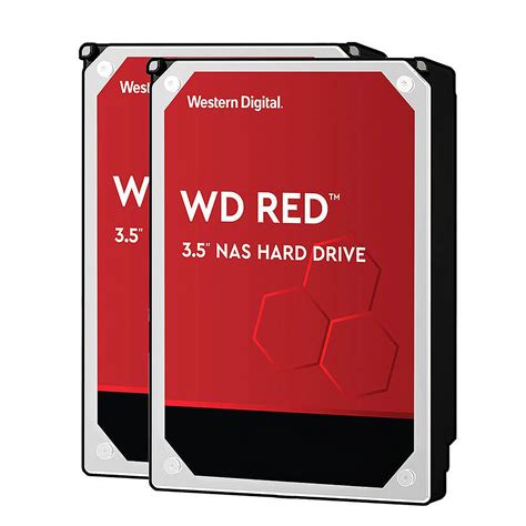 Western Digital WD Red 4 To SATA 6Gb S X 2 Disque Dur Interne