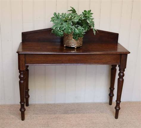 Oak Hall Console Table At 1stdibs