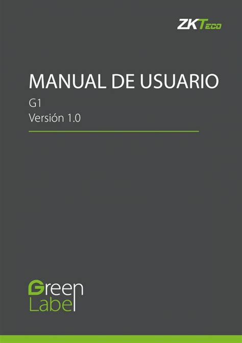 Pdf Manual De Usuario Zkteco Latinoam Rica De Que El Art Culo