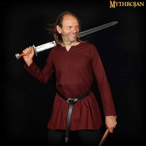 Mythrojan Raider” Canvas Tunic 100 Cotton Medieval Viking Knight Sca