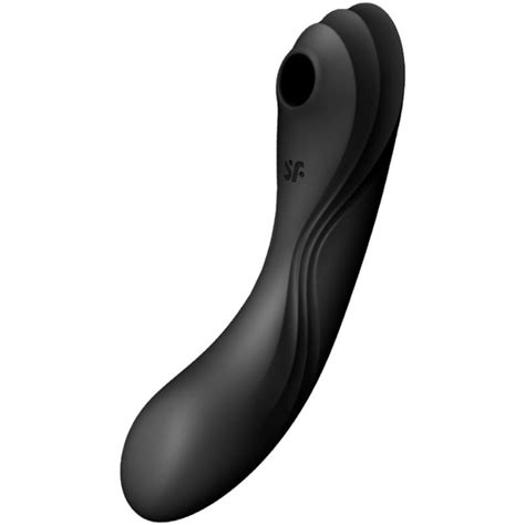 Curvy Trinity Vibrador Y Succionador Motores Negro Noche Secreta