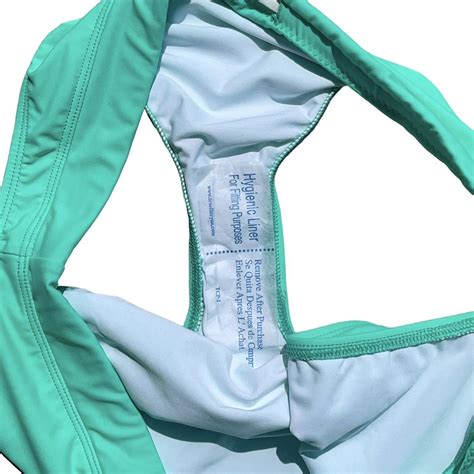 Title Nine Women S Green Bikini And Tankini Bottoms Depop