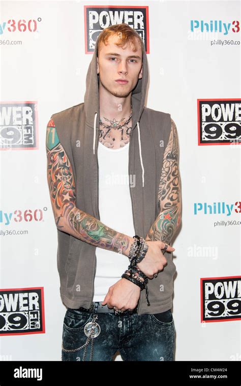 Oct. 4, 2012 - Philadelphia, Pennsylvania, U.S - Rapper MGK, (Machine ...