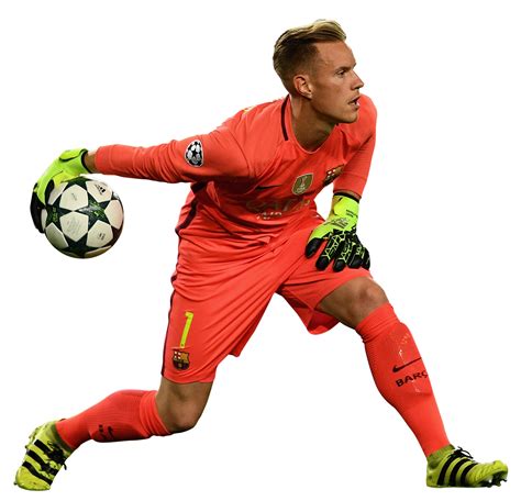 Marc André Ter Stegen Barcelona Football Render Footyrenders