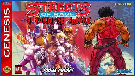 HACKSTREETS OF RAGE 2 A FÚRIA DE ANDORE Hack de Streets of Rage 2