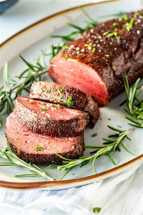 Slow Roasted Beef Tenderloin Roast (Reverse Sear) - Kicking Carbs