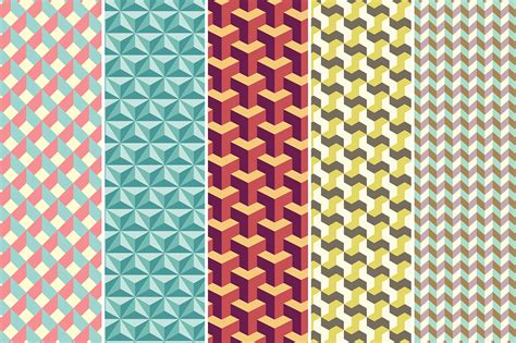 Free Infinite Geometry Patterns Behance