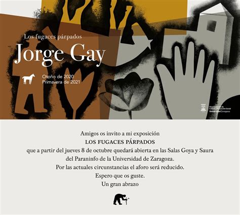 Jorge Gay Zaragoza University Art Gallery In Barcelona Sala Dalmau