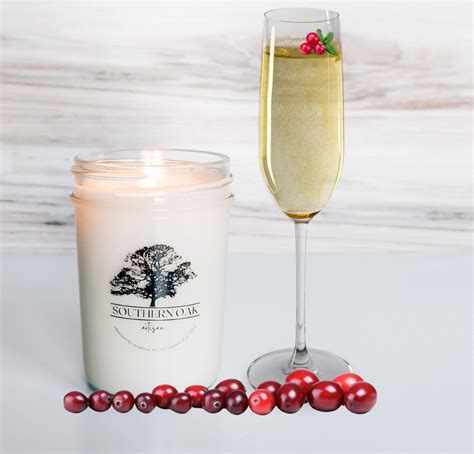 Berries Bubbles Champagne Soy Candle