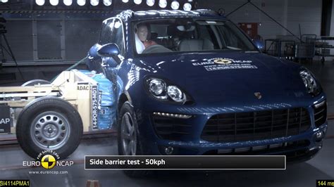 Euro Ncap Porsche Macan Crash Tests Stars Youtube