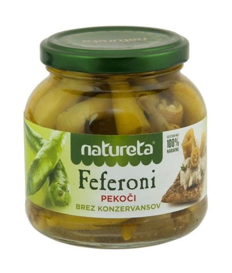 Papryczki pikantne 260g Natureta | WARZYWA MARYNOWANE - Kup teraz! | E ...