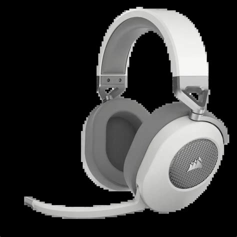 Corsair HS65 Wireless Gaming Headset (White) (PC, PS5, PS4), Dolby ...