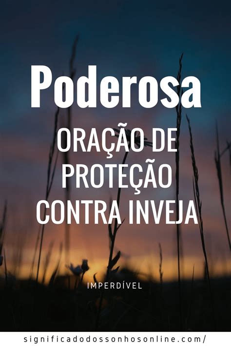 Ora O De Prote O Contra A Inveja