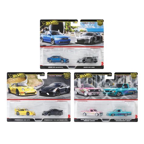 Mattel 風火輪汽車文化雙車套裝 一組3入 一組2入 P箱號 Hot Wheels 合金車 小汽車 蝦皮購物