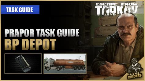 BP Depot 12 12 Orange Fuel Trucks Prapor Task Guide Escape From