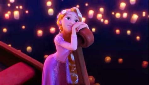 Classic Romantic Moment Tangled Rapunzel And Eugene