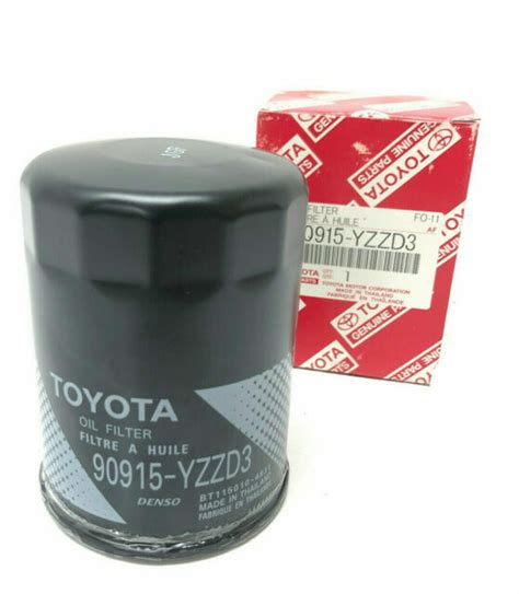 Genuine Oem Toyota Yzzd Replacement Oil Filter New Free Shipping