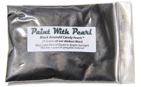 Black Emerald Candy Pearl - Paint With Pearl