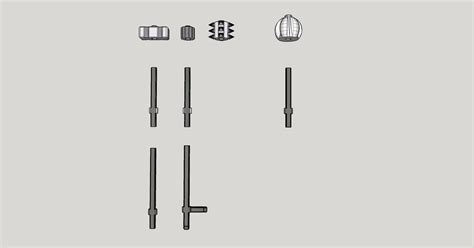 Mini 13 Melee Weapon Set Blunt Weapons 1 By Katfish Heavy Industries