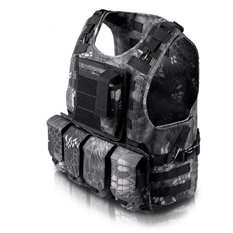 Military Outdoor Mango Camouflage Tactical Men 's Camouflage Tactical Vest Stab proof Vest-in ...