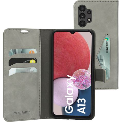 Mobiparts Classic Wallet Case Samsung Galaxy A13 4G 2022 Granite Grey