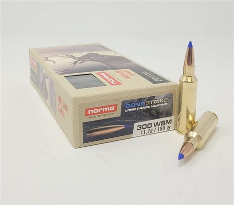 Norma 300 Rum Ammunition Norma20176102 180 Grain Bondstrike Ballistic Tip 20 Rounds