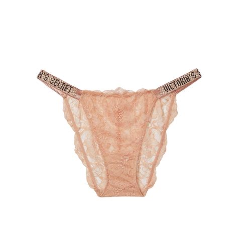 Victoria S Secret Lace Shine Strap Bikini Panty M M Duty Free Bestvalue