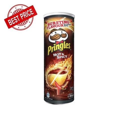 Pringles Hot & Spicy Chips 165g | Falcon Fresh Online | Best Price ...