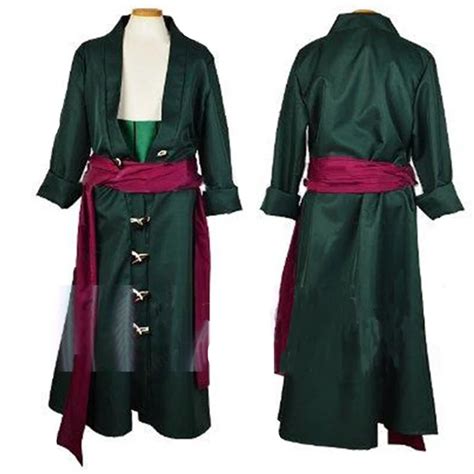 One Piece Roronoa Zoro Cosplay Costume Clothes Full Set In Anime