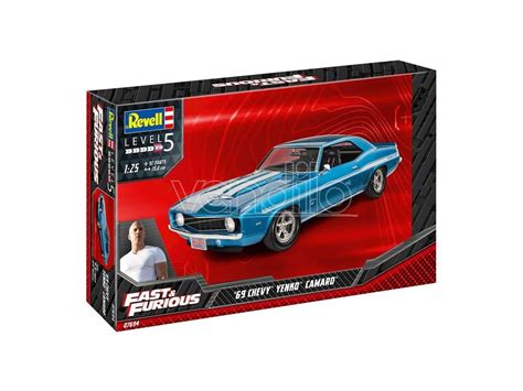 The Fast And Furious Model Kit 1969 Chevy Camaro Yenko Revell Vendiloshop