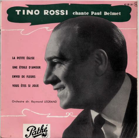 Tino Rossi Chante Paul Delmet Vinyl Discogs