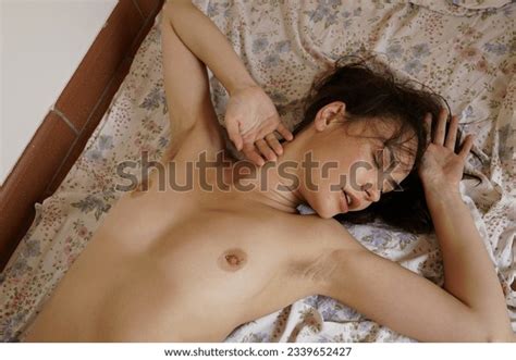 Beautiful Woman Lying Nude On Floor Stock Photo Shutterstock