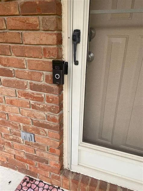 Ring Doorbell 3 Or 3 Brick Extension 9 16in Wide Full Offset 1 1 Doorbellmount